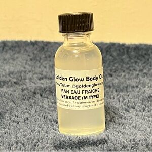 Inspired by Versace Man Eau Fraiche (Men), Designer Oil 1 oz. Glass Bottle